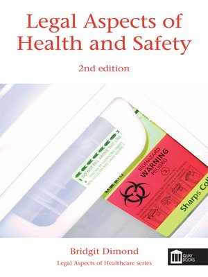 cover image of Legal Aspects of Health and Safety